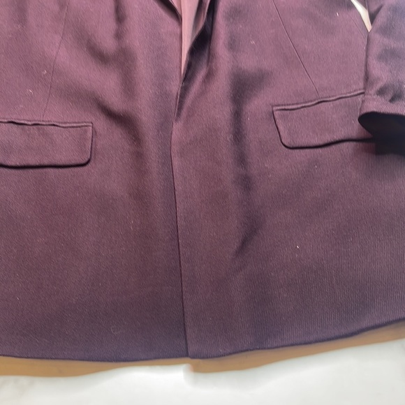 All Saints Aleida Blazer Maroon Size 2 - Picture 3 of 5